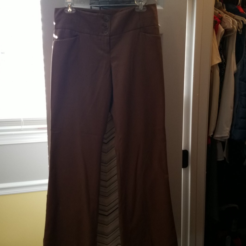 The Limited Cognac dress pants